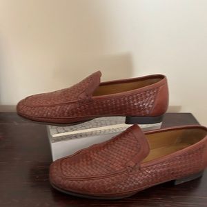 Bruno Magli woven leather loafer